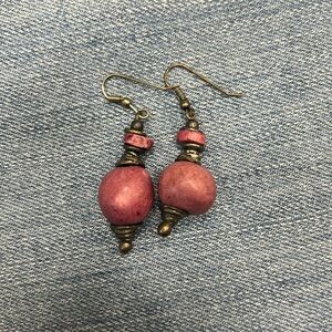 Cute vintage bobble earrings